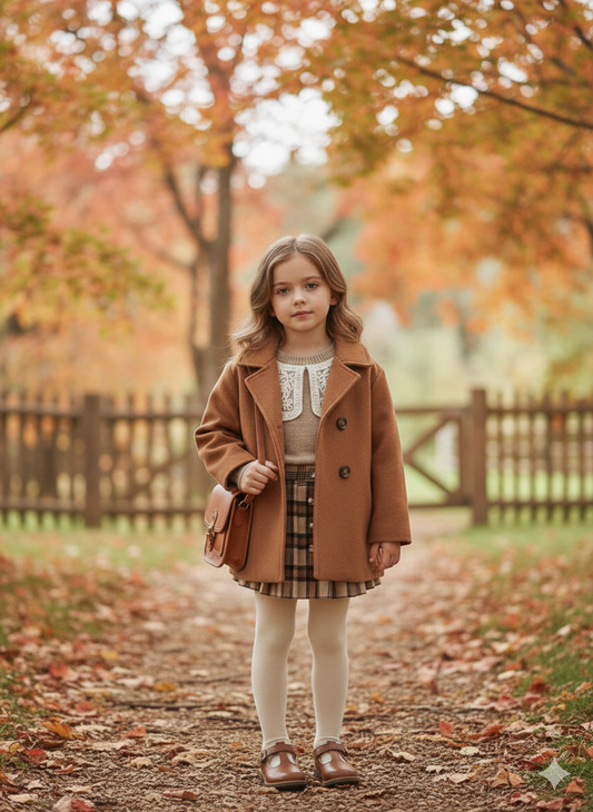 Ensemble chic Tricot Doux & Jupe Plissée
