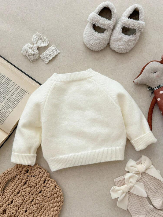 Cardigan Bucolique "Jardin de Fleurs" – Maille Torsadée & Broderies