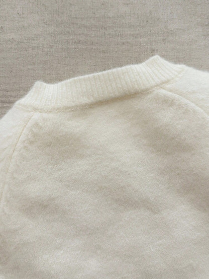 Cardigan Bucolique "Jardin de Fleurs" – Maille Torsadée & Broderies